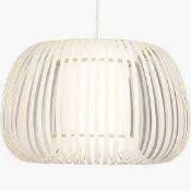 RRP £145 Boxed John Lewis And Partners Harmony Large Viscoes Mix Ceiling Light Pendant (208119) (