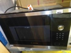 RRP £180 Bosch Hpm775M654B Integrated Microwave Oven In Stainless Steel (Appraisals Available On