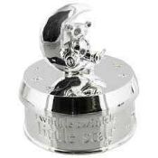 RRP £95 Lot To Contain 5 Assorted Children's Items To Include Silver Plated Musical Boxes, Large