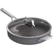 RRP £135 Lot To Contain 2 Assorted Non Stick Frying Pans And Sautee Pans By Eaziglide (475896) (
