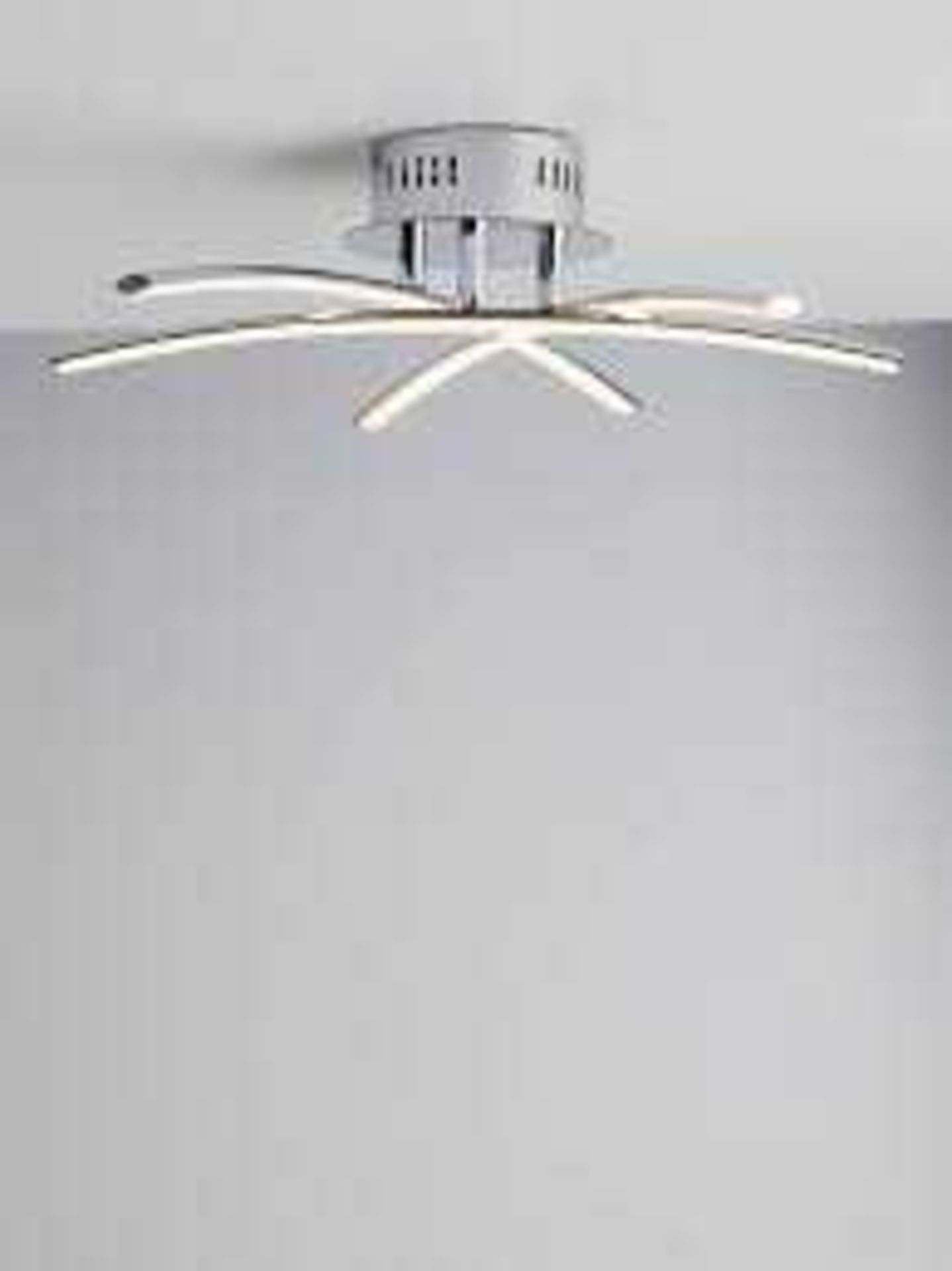 RRP £100 John Lewis And Partners Trinity Led Semi Flush Ceiling Light (68288) (Appraisals