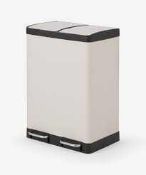 RRP £75 Boxed Colter 60 Litre Soft Close Double Recycling Bin (Appraisals Available On Request) (