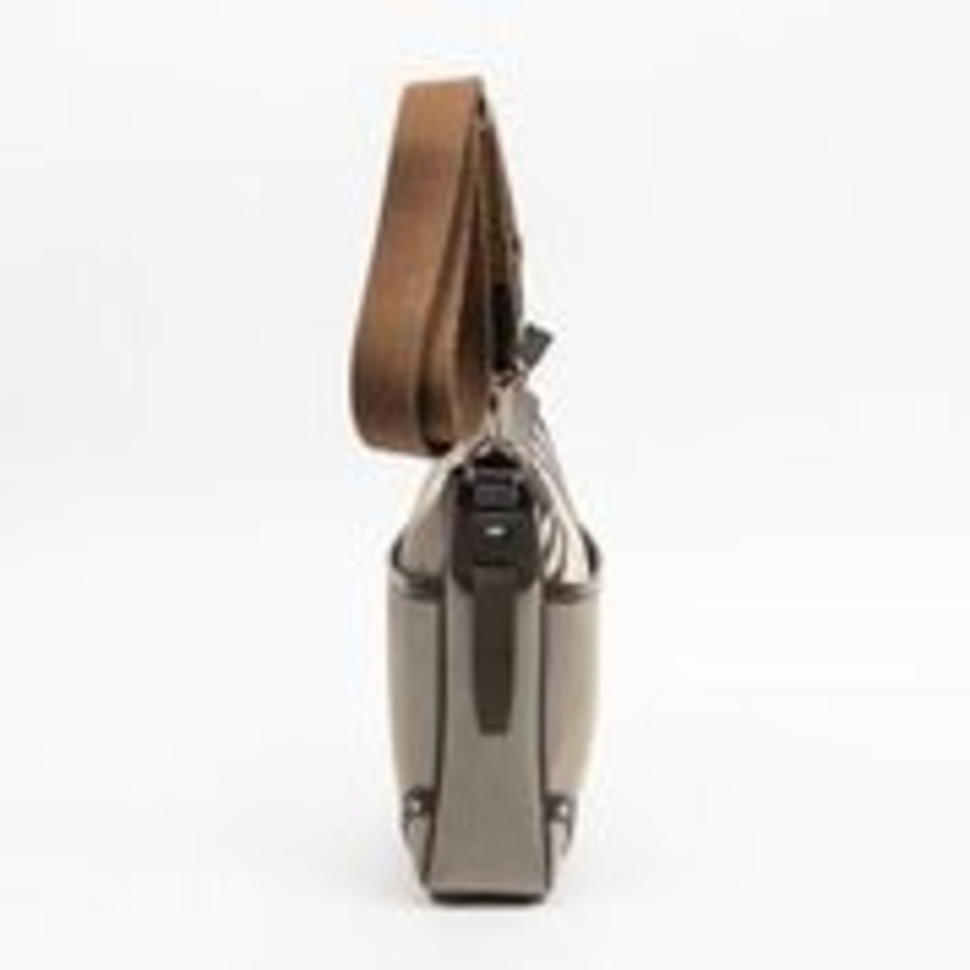 RRP £380 Burberry Front Pocket Crossbody Zip Shoulder Bag In Beige/Grey AAR7896 (Bags Are Not On - Image 3 of 3