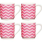 (Jb) RRP £160 Lot To Contain 32 Brand New High End Department Store Assorted Mugs To Include Neon Pi