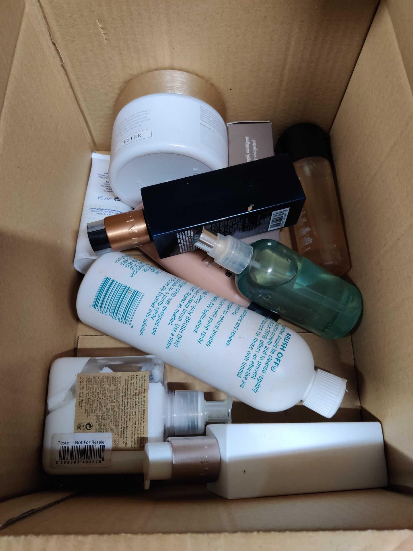 (Jb) RRP £150 Lot To Contain 10 Testers Of Assorted Premium Lotions, Creams, Serums Hand Gels, Makeu