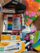 (Jb) RRP £150 Lot To Contain Large Assortment Of Educational Resources To Include Packs Of Sharpie P