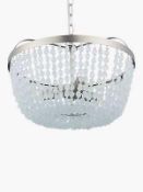 RRP £130 Boxed John Lewis And Partners Sennen 3 Light Ceiling Light Pendant (25.224) (Appraisals