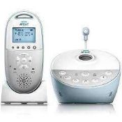 RRP £120 Boxed Philips A-Vent Scd580 Digital Baby Monitor Set (117117)(Appraisals Available On