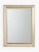 RRP £120 Boxed Champagne Frame Rectangular Wall Hanging Mirror (Appraisals Available On Request)(