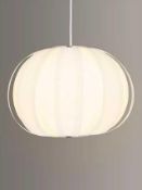 RRP £130 Lot To Contain 2 Boxed John Lewis And Partners Sumet Pendant Shades (212396) (221859) (