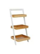 RRP £120 Lot To Contain 2 Boxed House By John Lewis And Partners 3 Tier Lena Shelving Units (