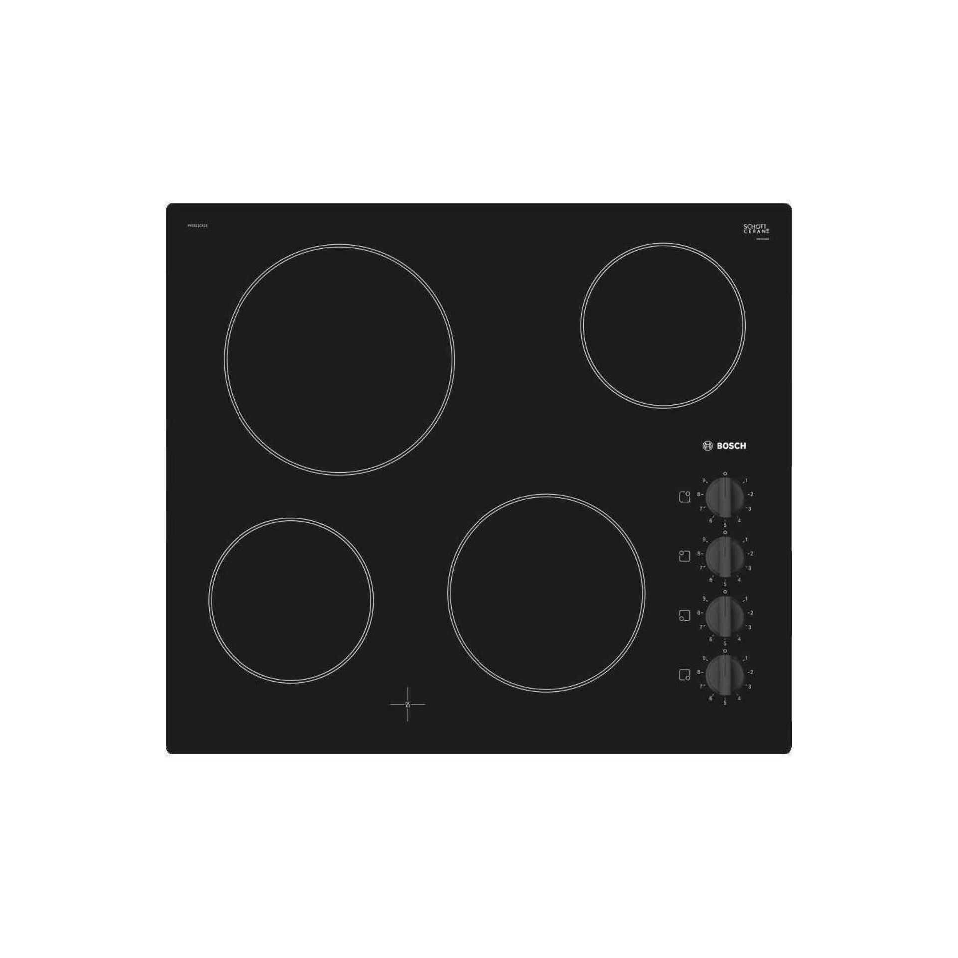 RRP £140 Bosch Pke61Ca1E/02 4 Plate Ceramic Hob (Appraisals Available On Request) (Pictures For