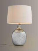 RRP £95 Boxed John Lewis And Partners Tabitha Mirrored Glass Table Lamp (89108) (Appraisals
