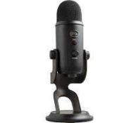 RRP £120 Boxed Blue Yeti Black Ultimate Usb Microphone For Professional Recording (Appraisals