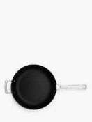RRP £130 Lot To Contain 3 Assorted Pans To Include John Lewis 3 Ply Fusion 24Cm Frying Pan,