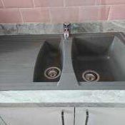 RRP £150 Boxed Boston Insert 1.5 Bowl Sink Unit (Appraisals Available On Request) (Pictures For