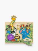 RRP £110 Lot To Contain 4 John Lewis Wooden Animal Puzzles (1.183) (Appraisals Available On Request)