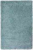 RRP £100 Blue Shag Pile 120X170Cm Designer Floor Rug(Appraisals Available On Request)(Pictures For