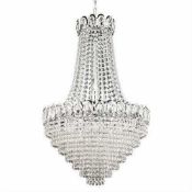 RRP £275 Boxed Searchlight Louis Theroux Chandelier (Appraisals Available On Request) (Pictures