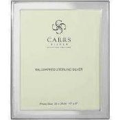 RRP £295 Boxed Carrs Silver Picture Frame (606631) (Appraisals Available On Request) (Pictures For