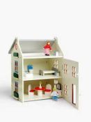 RRP £120 Lot To Contain 2 Boxed John Lewis And Partners Grove Wooden Dolls Houses (1.179) (
