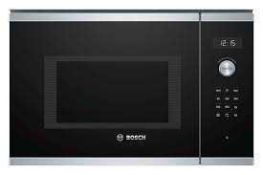 RRP £180 Bosch Hmt75M654B Integrated Microwave (Appraisals Available On Request) (Pictures For