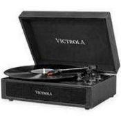 RRP £90 Boxed Vicrola 3 Speed Bluetooth Turntable (Appraisals Available On Request) (Pictures For