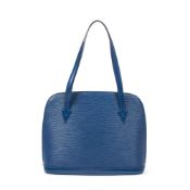 RRP £1140 Louis Vuitton Lussac Shoulder Bag Blue Grade A AAR7809 (Bags Are Not On Site, Please Email