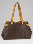 RRP £1,200 Louis Vuitton Batignolles Horizontal Shoulder Bag, Brown Monogram Canvas, Vachetta