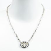 RRP £250 Gucci Interlocking G Pendant Necklace Gold Grade A AAR8741 (Bags Are Not On Site, Please