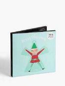 RRP £120 Lot To Contain 27 Merry Christmas Large Wall Jumping Elf Greeting Cards (26.176) (