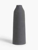 RRP £150 Lot To Contain 5 Decorative Grey Long Neck Vases (26.179) (Appraisals Available On Request)