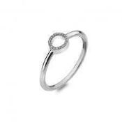 RRP £235 Boxed Hot Diamonds Infinity Ladies Ring (45.106) (Appraisals Available On Request) (