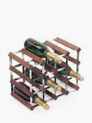 RRP £70 Boxed John Lewis And Partners Wine Rack (816094) (Appraisals Available On Request) (Pictures