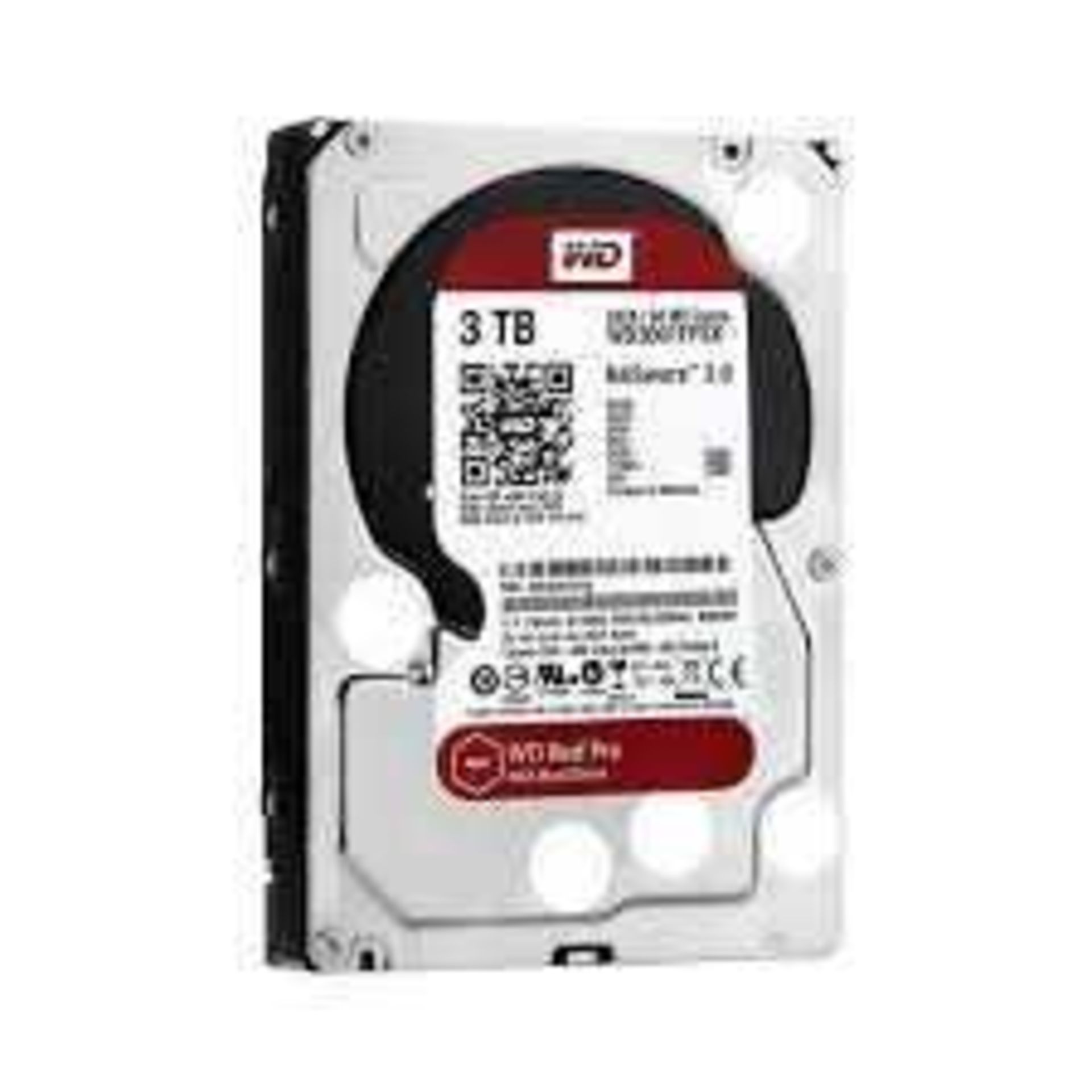 RRP £110 Brand New Western Digital Naswear 3.0 3Tb Internal Hard Drive (Appraisals Available On