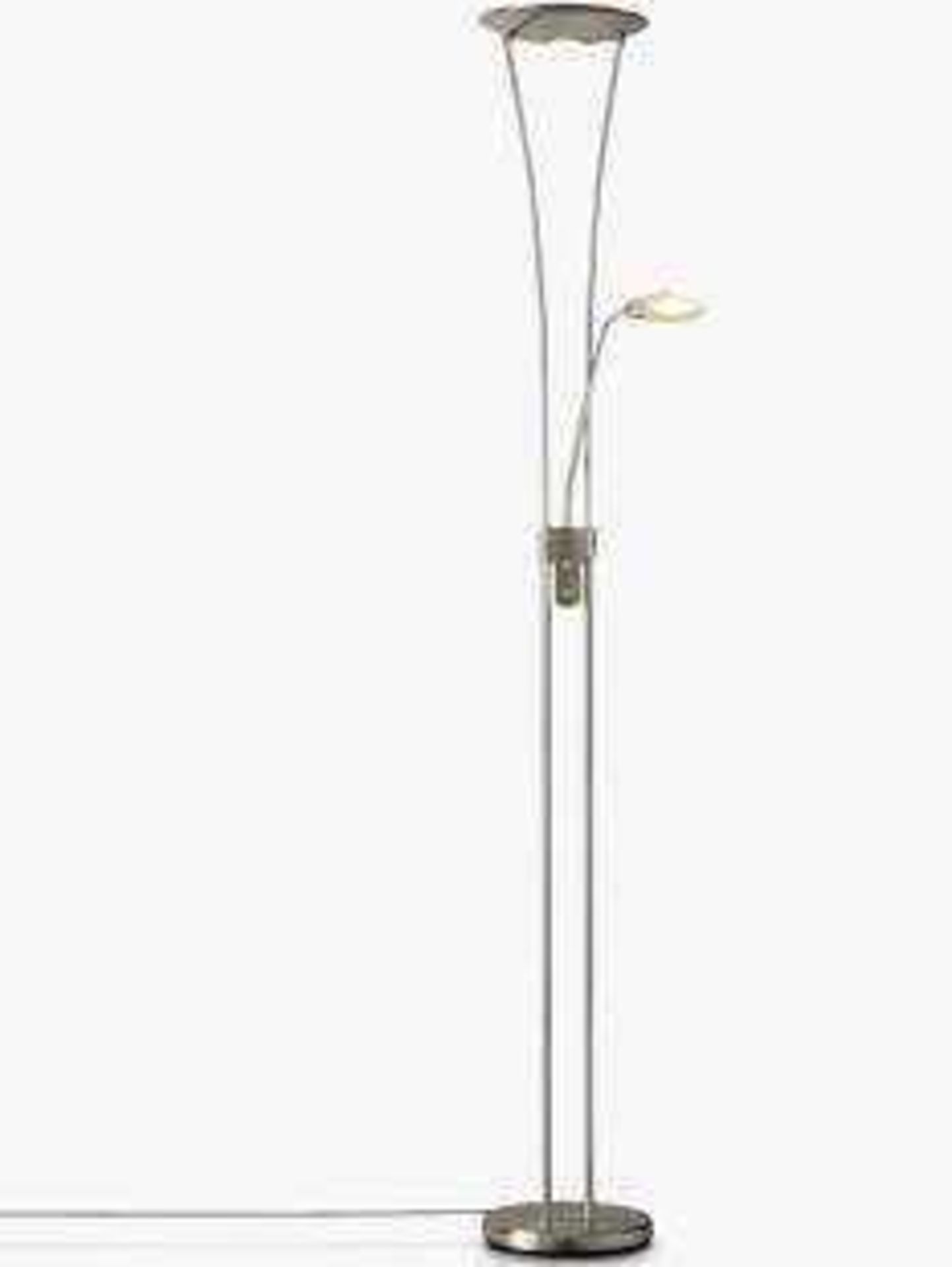 RRP £85 Boxed John Lewis And Partners Levity Integrated Uplighter Floor Lamp (768100) (Appraisals