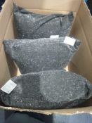 RRP £150 Lot To Contain 3 Missarno Graphite Sparkle Scatter Cushions (9.008) (Appraisals Available