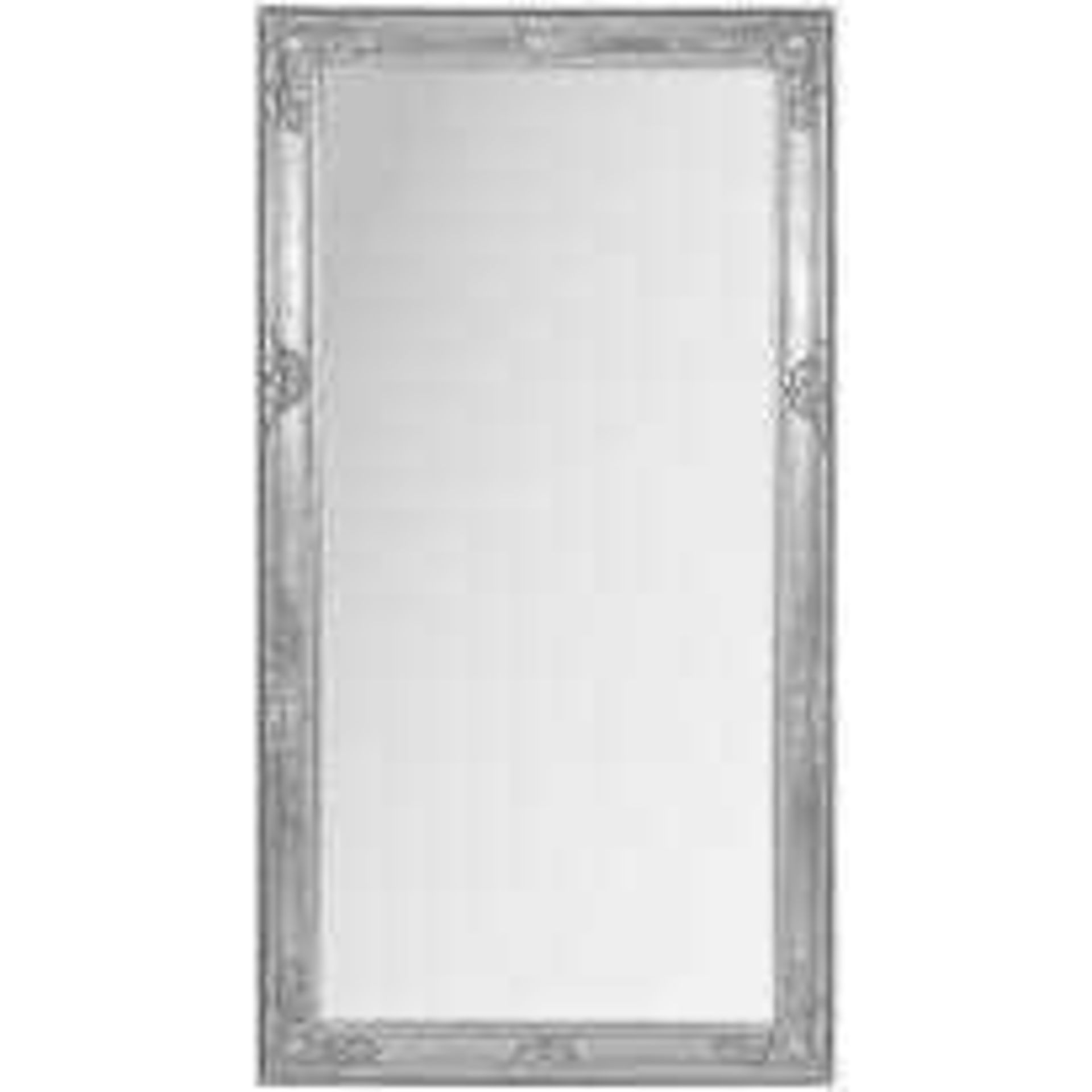 RRP £250 Boxed Silver Frame Wall Hanging Mirror (569268) (Appraisals Available On Request) (Pictures