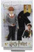 RRP £100 Lot To Contain 4 Boxed Harry Potter Figures Ron Weasley (43.192) (Appraisals Available On