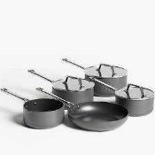 RRP £160 John Lewis And Partners 5 Piece Non Stick Pan Set (Appraisals Available On Request) (