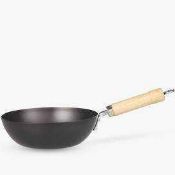 RRP £70 Lot To Contain 2 Assorted John Lewis And Partners Non Stick Frying Pans And Wok's (780601,