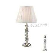 RRP £130 John Lewis And Partners 4 Baguettes Crystal Lamp Shade (81.167) (Appraisals Available On