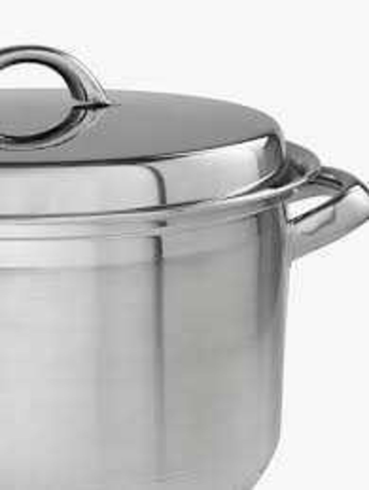RRP £65 Boxed John Lewis And Partners Classic 24Cm 5 Litre Stockpot With Lid (765029) (Appraisals