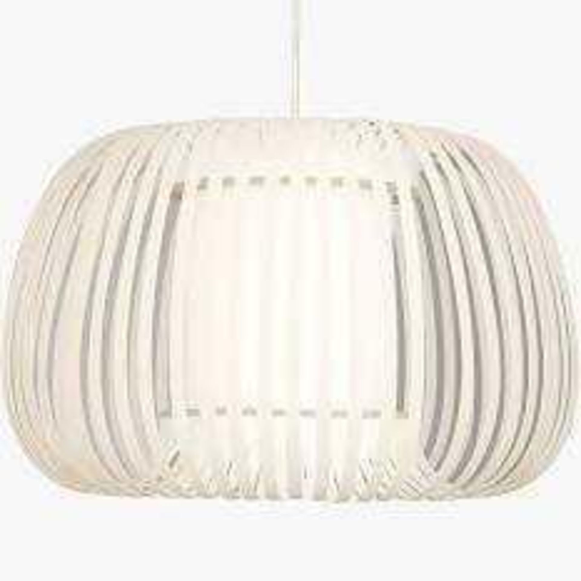 RRP £95 Boxed John Lewis And Partners Harmony Viscoes Mix Ceiling Light Pendant (807645) (Appraisals