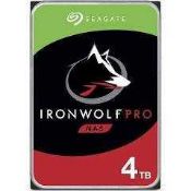 RRP £95 Boxed Seagate Iron Wolf Nas4 Terabyte Internal Hard Drive (Appraisals Available On