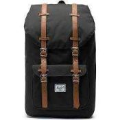 RRP £85 Herschel Retreat Black Backpack (575184) (Appraisals Available On Request)(Pictures For