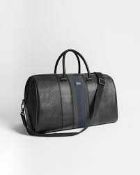 RRP £130 Ted Baker Leather Strip Weekender Holdall (1226521) (Appraisals Available On Request)(