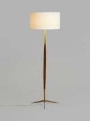 RRP £200 Boxed John Lewis And Partners Spindle Wood Floor Lamp (816718) (Appraisals Available On