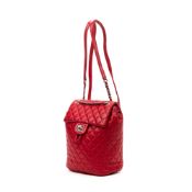 RRP £3450 Chanel Backpack In Red Grade A OAG2579 (Bags Are Not On Site, Please Email For Shipping