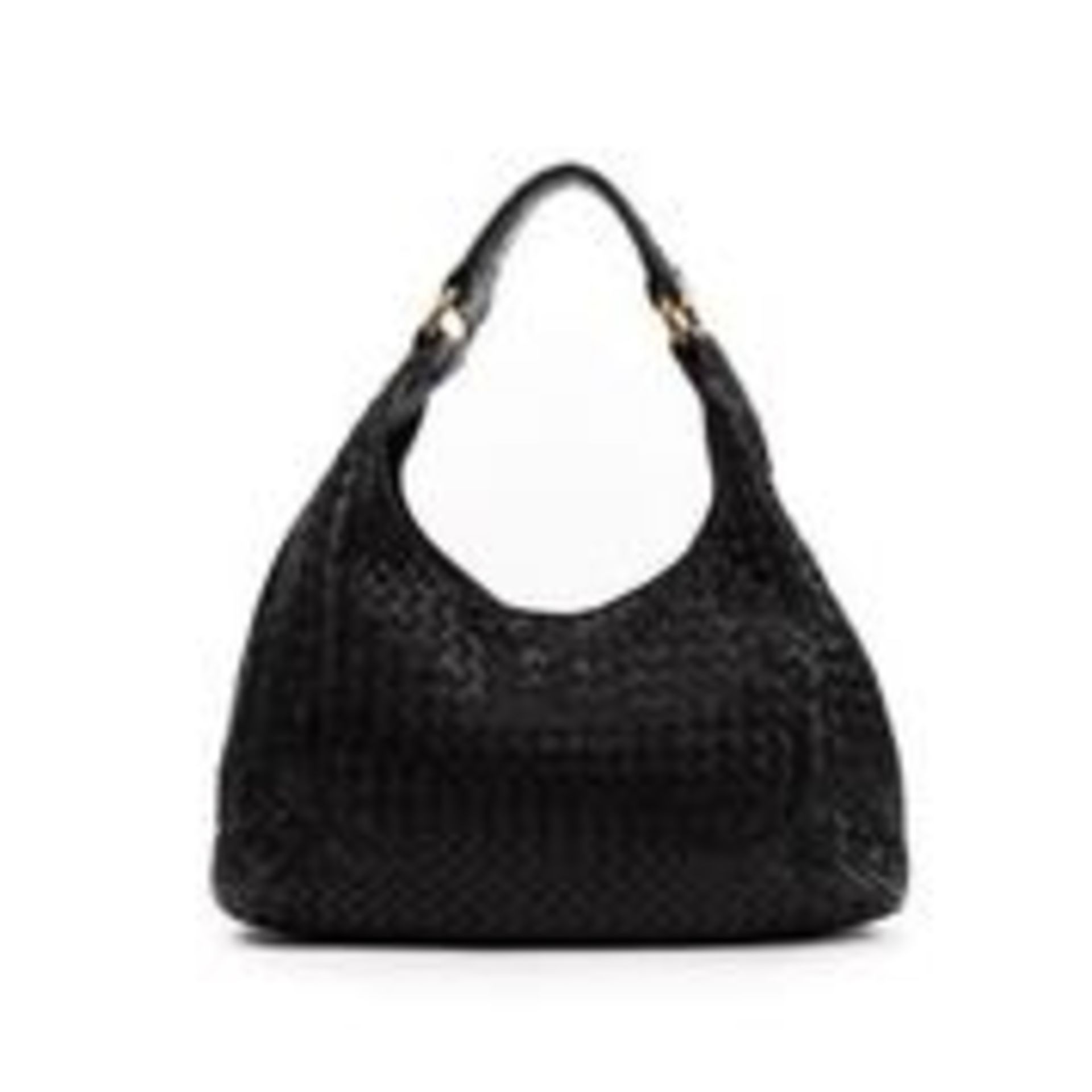 RRP £485 Bottega Veneta Vintage Ball Hobo Shoulder Bag In Black AAR2410 (Bags Are Not On Site, - Image 3 of 6